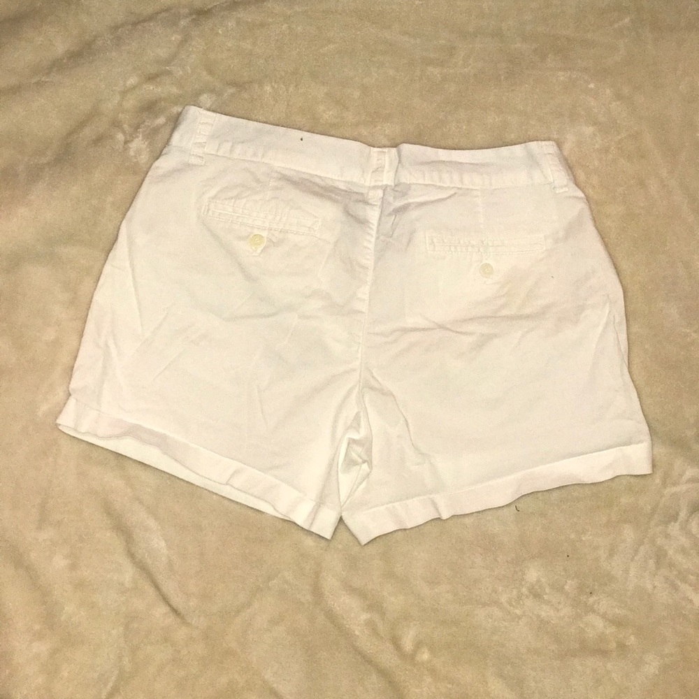 White shorts